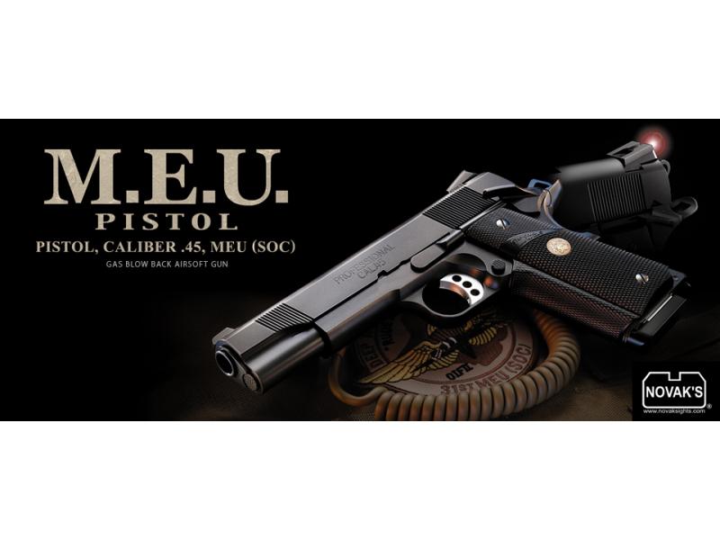 Tokyo Marui 1911 MEU Airsoft Gas Blowback GBB Pistol